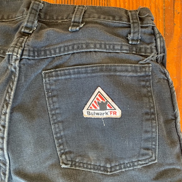 Bulwark (navy blue) work pants size: W29XL30 - Picture 3 of 4